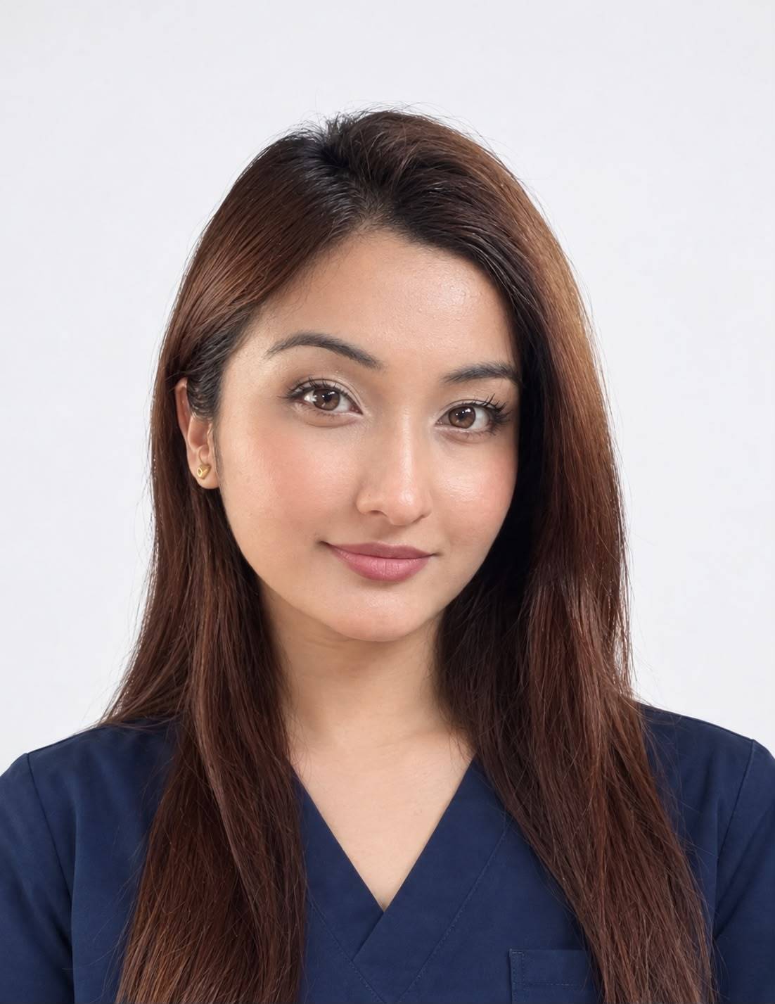 Portrait illustration of Binuta Adhikari